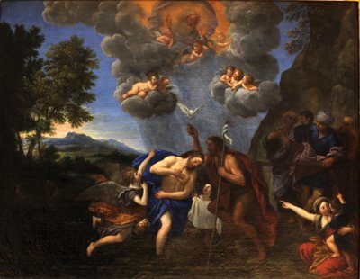 キリストのバプテスマ 作： Francesco Albani