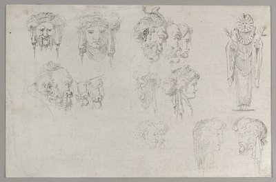 頭の研究、ca。 1744年。 作： Francesco Algarotti