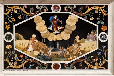 ヴィンチェンツァ パジーニに現れるモンテ ベリコのマドンナ、詳細 作： Francesco Antonio Corbarelli