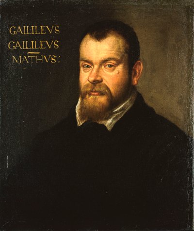ガリレオ・ガリレイ（1564-1642）、1602-07年頃（キャンバスに油彩） 作： Francesco Apollodoro