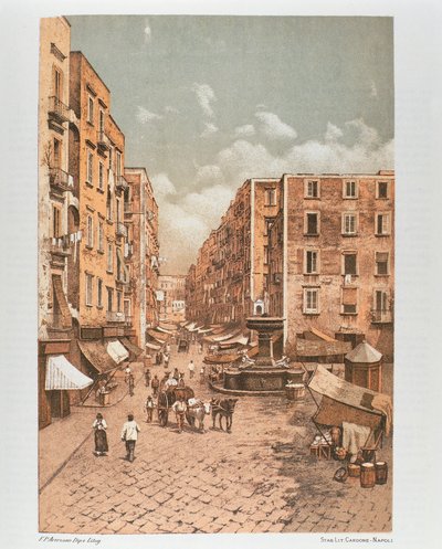 イタリア、ナポリ、ポート ロード 作： Francesco Aversano