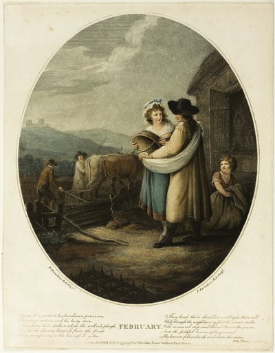 2月 作： Francesco Bartolozzi