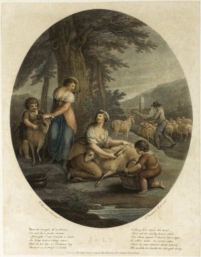 7月 作： Francesco Bartolozzi