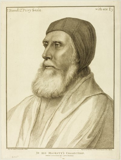 ラッセル卿 作： Francesco Bartolozzi