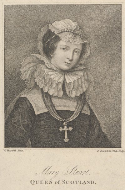 メアリー、スコットランド女王、1803 年 1 月 12 日。、1803 年 1 月 12 日。 作： Francesco Bartolozzi