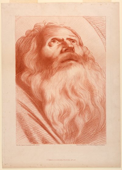 老人の頭 作： Francesco Bartolozzi