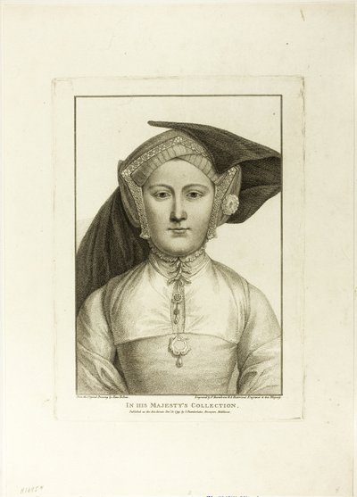 女性の肖像 作： Francesco Bartolozzi