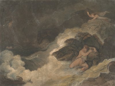 シェイクスピアのテンペスト マックリンのイギリスの詩人、1798 年。 作： Francesco Bartolozzi