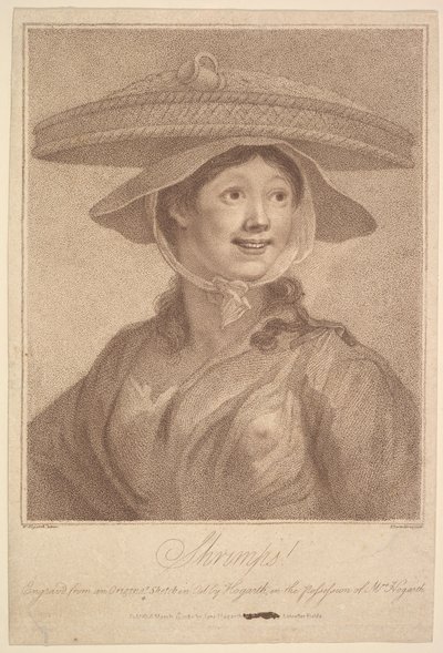 エビ！、[1782年3月25日]、1790年に再発行。 作： Francesco Bartolozzi