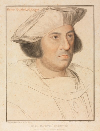 Henhy Guldeford卿、1792年。 作： Francesco Bartolozzi