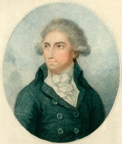 右の名誉あるフィッツギボン卿、アイルランドの最高卿、1790年。 作： Francesco Bartolozzi