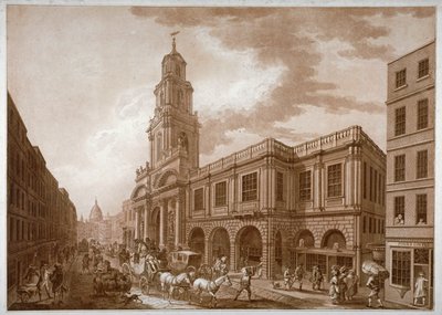 ロイヤル エクスチェンジ、シティ オブ ロンドン、1788 年。 作： Francesco Bartolozzi