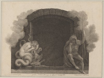 死の墓 作： Francesco Bartolozzi after Thomas Stothard