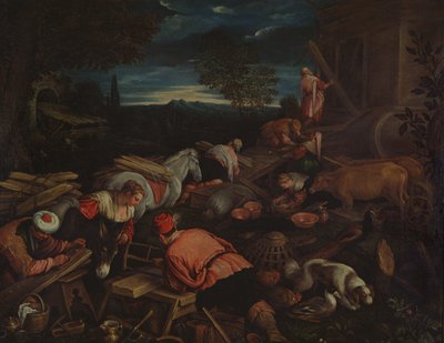 アークの構築 作： Francesco Bassano