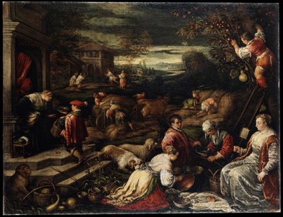 16世紀の夏 作： Francesco Bassano the Younger