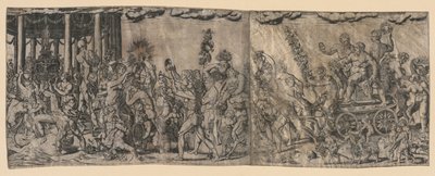 バッカナリアンシーン、1500年代後半〜1600年代初頭。 作： Francesco Bertelli