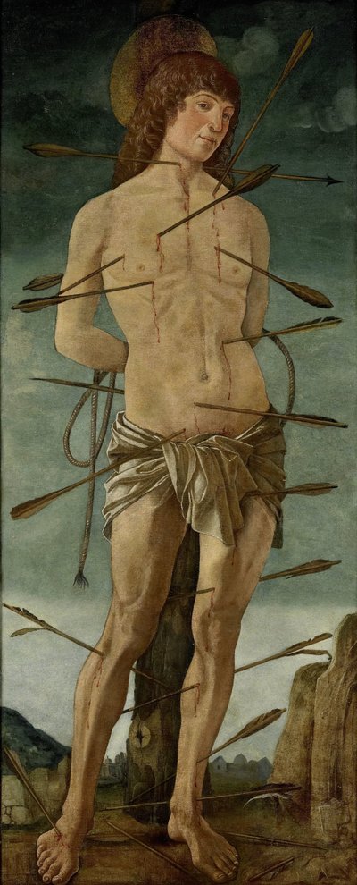 聖セバスチャン 作： Francesco Bonsignori (attributed to)