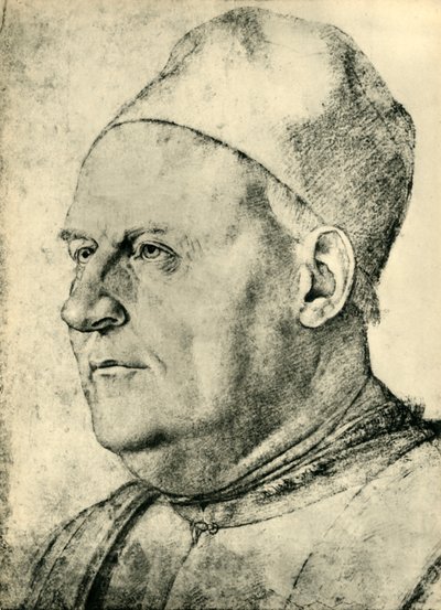 ベネチア上院議員の肖像、1487年、1943年。 作： Francesco Bonsignori