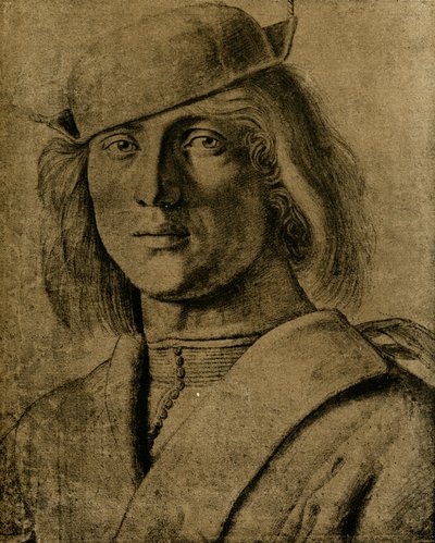 若い男の肖像 作： Francesco Bonsignori