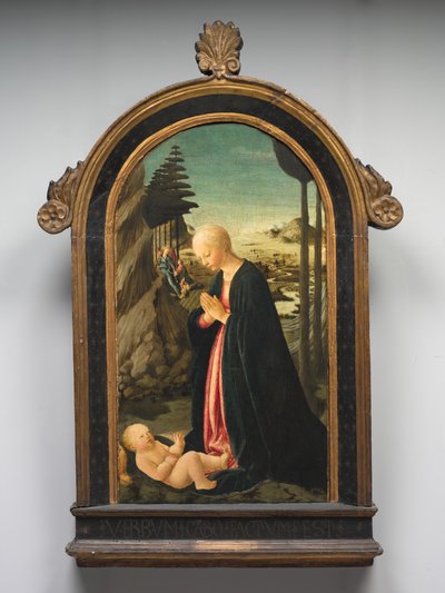 聖母子とトビアスと天使ラファエル 作： Francesco Botticini