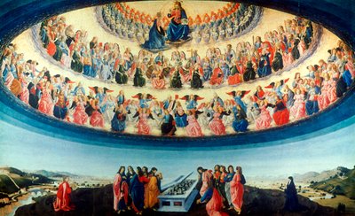 聖母被昇天、c1475-1476 作： Francesco Botticini