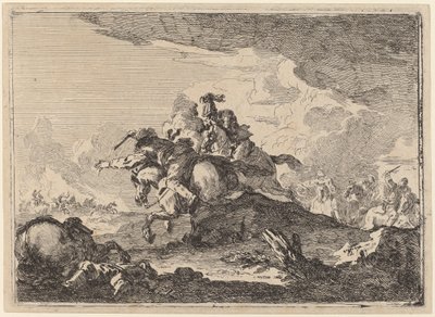 騎馬戦 作： Francesco Casanova