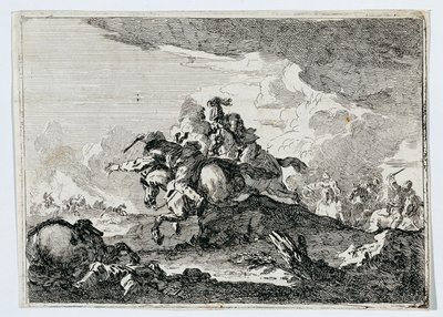 騎馬戦 作： Francesco Casanova
