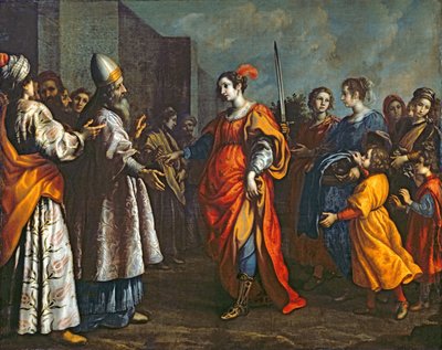 ジュディスの勝利、1620年頃 作： Francesco Curradi
