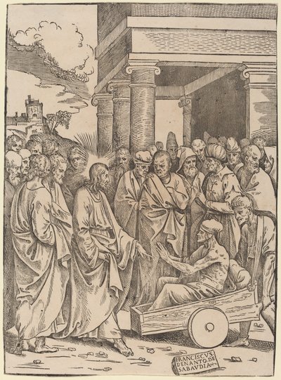 ラザロの復活 作： Francesco Denanto