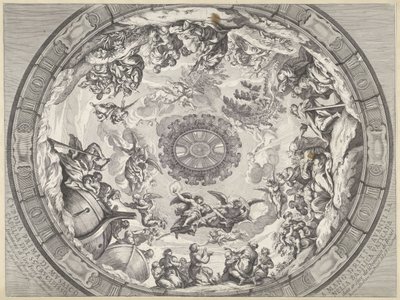 旧約聖書の人物と天使のドーム装飾 Cupola prima di mosaico capella del SS.mo Crucifisso (...) (オブジェクトのタイトル) サン・ピエトロ大聖堂のドーム装飾（連載タイトル） 作： Francesco Faraone Aquila