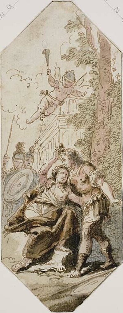 リナルドとアルミーダ 作： Francesco Fontebasso