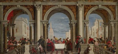 レヴィの家の饗宴 作： Francesco Fontebasso