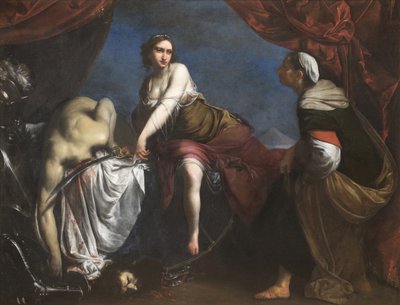 ジュディスとホロフェルネス、1630-1635。 作： Francesco Furini