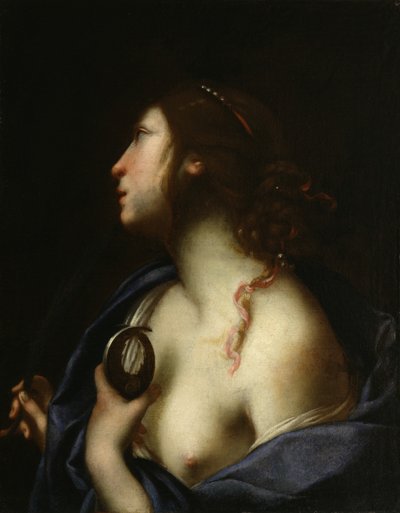 聖アガサ、1635-45年頃（油彩とテンペラ、キャンバス） 作： Francesco Furini