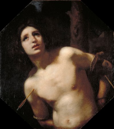 「聖セバスチャン」、c1630。 作： Francesco Furini