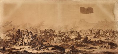 戦闘シーン（描画 作： Francesco Giuseppe Casanova