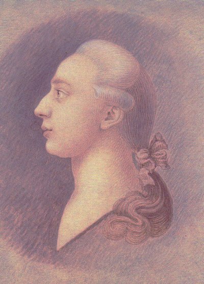 ジャコモカサノバの肖像、c。 1750 作： Francesco Giuseppe Casanova