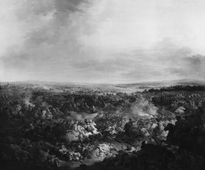 フリブールの戦いの最初の日、1644年8月3日 作： Francesco Giuseppe Casanova