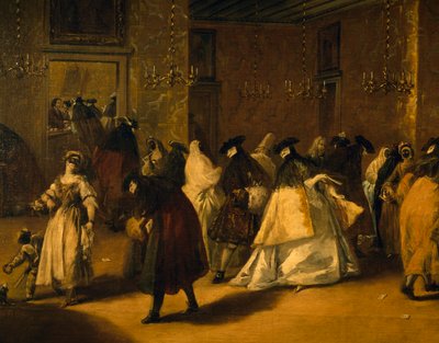 ザ・リダクション（仮面のヴェネチアン 作： Francesco Guardi