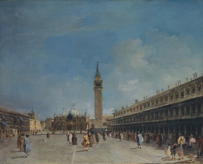 サンマルコ広場、1760 作： Francesco Guardi