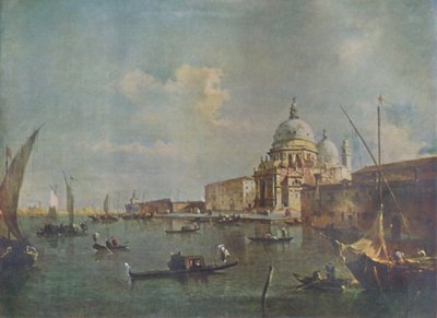サンタマリアデラサルート、1780年代、1925年。 作： Francesco Guardi