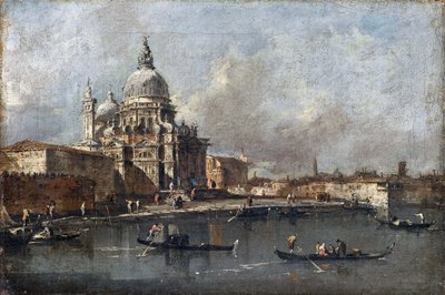 サンタマリアデッラサルーテ、ヴェネツィア、1780年頃 作： Francesco Guardi