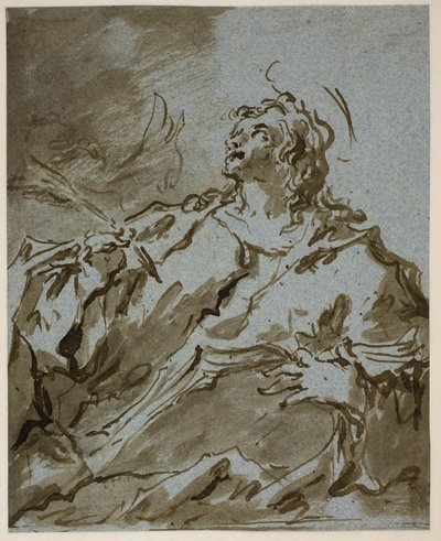 伝道者聖ヨハネ 作： Francesco Guardi