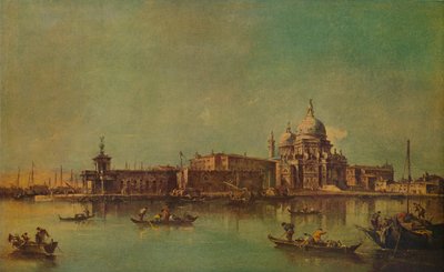 ドガナと敬礼、ヴェネツィア、c1775、1938 作： Francesco Guardi