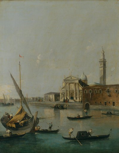 船積みのヴェネツィア（キャンバスに油彩） 作： Francesco Guardi