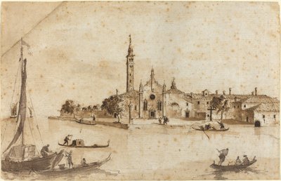 恵みの聖母の島 作： Francesco Guardi and Giacomo Guardi