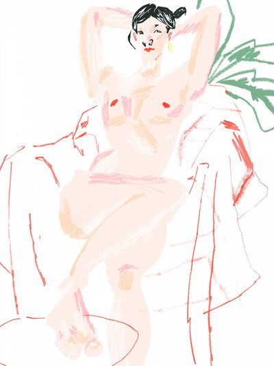  作： 