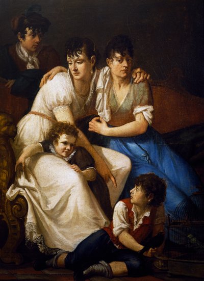 家族の肖像 作： Francesco Hayez
