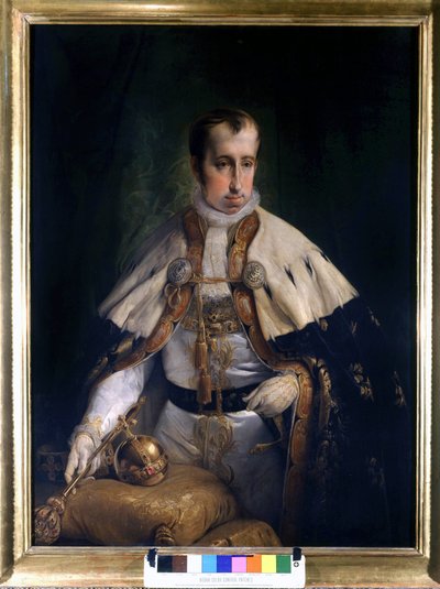 フランチェスコ・ヘイズ（1791-1882）によるオーストリア皇帝フェルディナンド1世（1793-1875）の肖像。Museo del Risorgimento（リソルジメント博物館）。ミラノ 作： Francesco Hayez