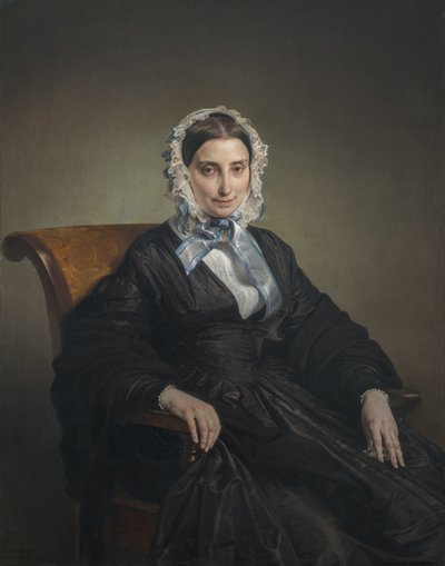 テレサマンゾーニボッリプリントの肖像 作： Francesco Hayez